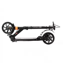 Factory Direct Sales Wholesale 20cm Wheel Adult Scooter Large Two Wheel Foldable All Aluminum Youth Scooter With HandBrake