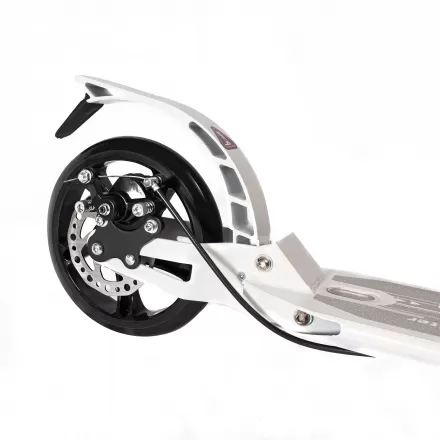 Extra Smooth Stable Ride 20cm Wheel Adult Scooter Large Two Wheel Foldable All Aluminum Youth Scooter With HandBrake