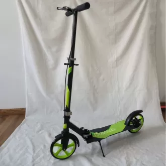 Lightweight Foldable Extra Smooth Stable Ride 20cm Wheel Adult Scooter Large Two Wheel Foldable All Aluminum Kickboard Scooters With HandBrake