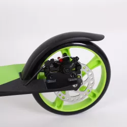 Lightweight Foldable Extra Smooth Stable Ride 20cm Wheel Adult Scooter Large Two Wheel Foldable All Aluminum Kickboard Scooters With HandBrake