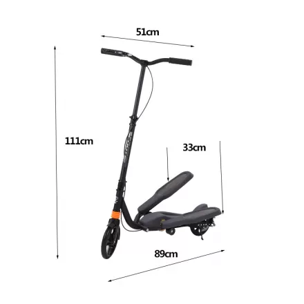 New Model Double Wing Kick Scooter For Adults Travel Scooter Disc Brake Scooter