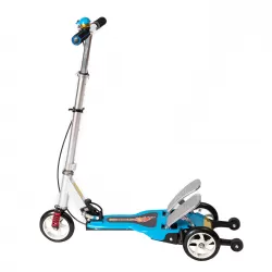 New Children Scooter Double Wing Pedal Foldable Scooter Three Wheel Kick Scooter