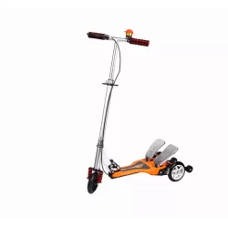 New Children Scooter Double Wing Pedal Foldable Scooter Three Wheel Kick Scooter