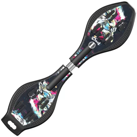 Colorful Vitality Board 6 Years Old Two Wheel Beginner Children Teenager Swing Dragon Twisting Skateboard Scooter With Flash Wheel