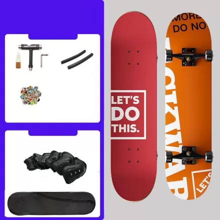 Professional Four Wheel Adults Teenagers Children Board Scooter Short Climbing Skateboard Beginner