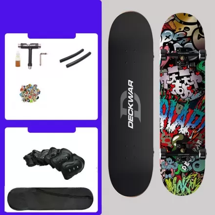 Professional Four Wheel Adults Teenagers Children Board Scooter Short Climbing Skateboard Beginner