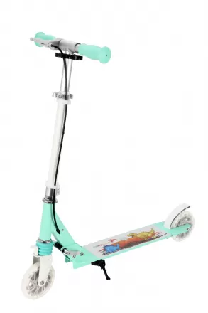 Lightweight Adult Two Wheel Scooter With HandBrake Foldable Aluminum Alloy Disc Brake Scooter