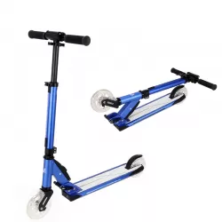 Easy Folding Mechanism Lightweight Adult Two Wheel Scooter With HandBrake Foldable Aluminum Alloy Disc Brake Scooter