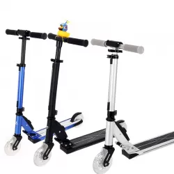 Easy Folding Mechanism Lightweight Adult Two Wheel Scooter With HandBrake Foldable Aluminum Alloy Disc Brake Scooter