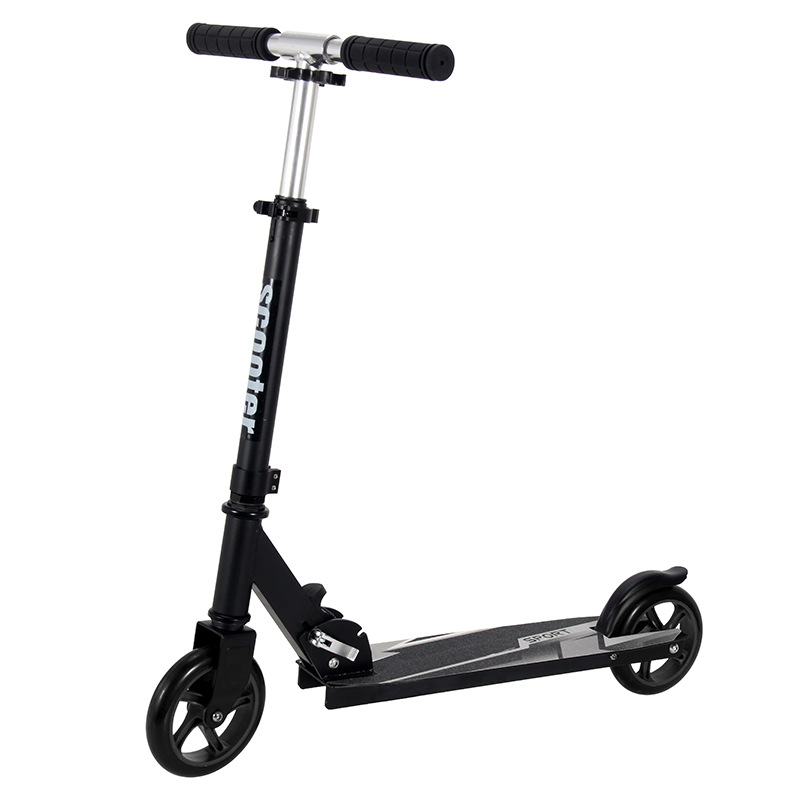 Factory Direct Sales Wholesale Children 145mm Wheel Adult Scooter Large Two Wheel Foldable All Aluminum Youth Scooter