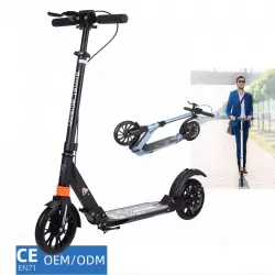 Adult Scooter Disc Brake Aluminum Alloy Children Teenage Two Wheel Foldable Cross Border Foreign Trade Kick Scooter With Handbrake