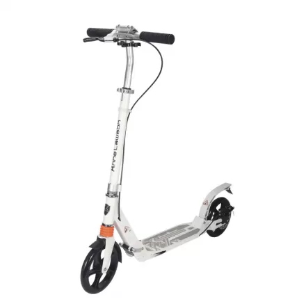 Lightweight Rubber Grips Adult Scooter Disc Brake Aluminum Alloy Children Teenage Two Wheel Foldable Cross Border Foreign Trade Kick Scooter With Handbrake