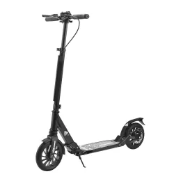 Factory Direct Adult Two Wheel Scooter With HandBrake Foldable Aluminum Alloy Disc Brake Scooter