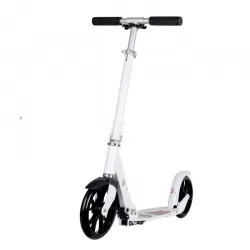 Lightweight Two Wheel Aluminum Alloy Foldable 200mm Large Wheel Option Color Kick Scooter Foreign Trade
