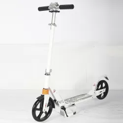 Two Wheel Large Wheel Shock Absorption One Button Foldable Adult Kick Scooter