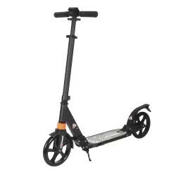 Two Wheel Large Wheel Shock Absorption One Button Foldable Adult Kick Scooter