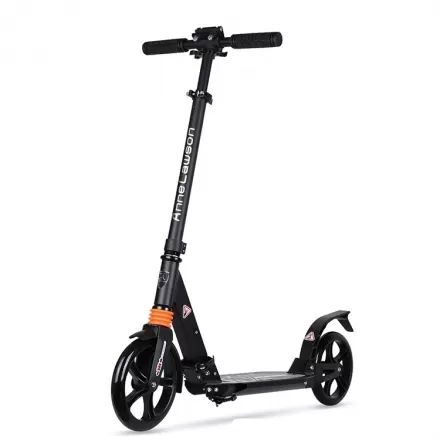 Two Wheel Large Wheel Shock Absorption One Button Foldable Adult Kick Scooter