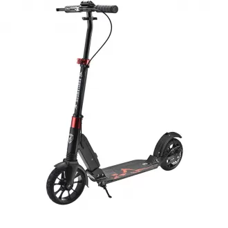 Processing Custom Logo Two Wheel Aluminum Alloy Wide Deck Foldable Adult Scooter