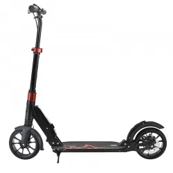 Processing Custom Logo Two Wheel Aluminum Alloy Wide Deck Foldable Adult Scooter