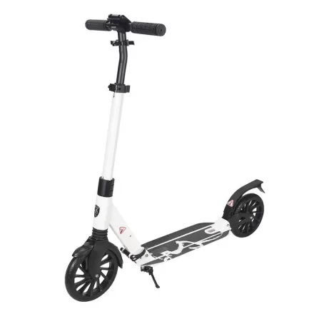 New Style Aluminum Two Wheeled Adult Scooter Children Teenagers Double Shock Absorption Foldable Scooter