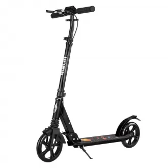 Adjustable Height Handlebars  Aluminum Two Wheeled Adult Scooter Children Teenagers Double Shock Absorption Foldable Scooter With Handbrake