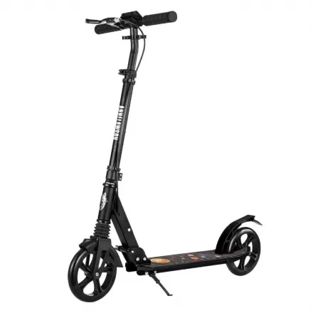 Adjustable Height Handlebars  Aluminum Two Wheeled Adult Scooter Children Teenagers Double Shock Absorption Foldable Scooter With Handbrake