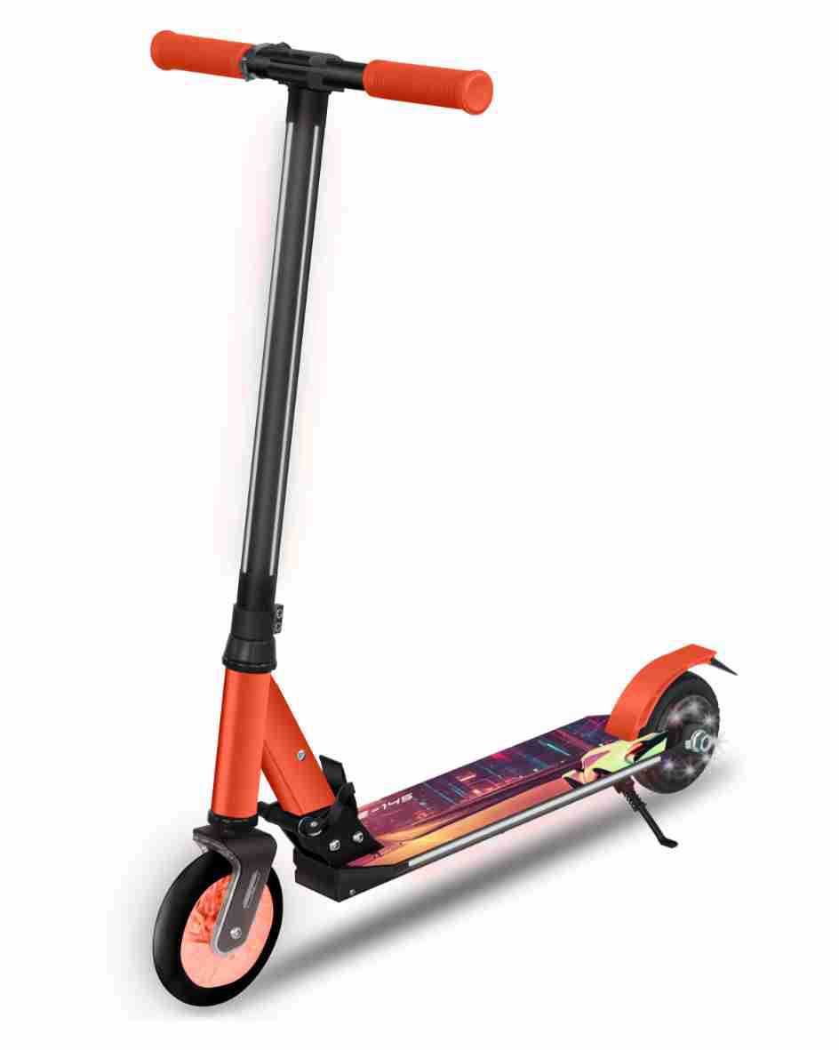 Kickboard Scooters Children Electric Scooter Aluminum Alloy With Lithium Battery Boost Upgrade Travel Marquee Flashing Wheel Scooter