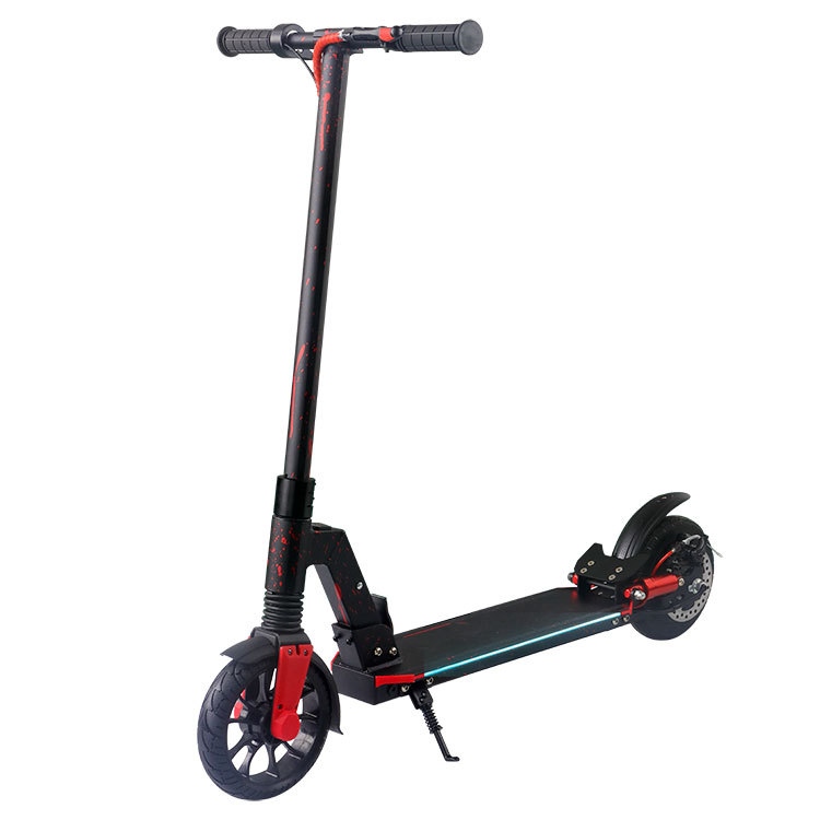 8 Inch Foldable Electric Scooter For Adults Aluminum Alloy With Lithium Battery For Commuting