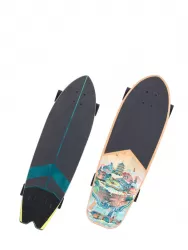 Factory Direct Supply Land Surfboard CX4 Four Wheel Pedal Free Simulation Surfing Skiing Land Surfing Teaching Basic Board Skateboard