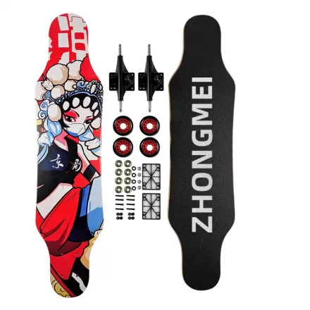 Four Wheel Skateboard Adult Street Beginner Professional Dance LongBoard Teenager Children Scooter