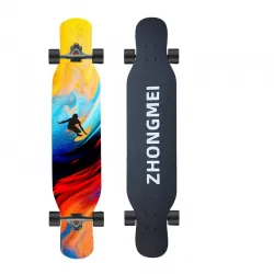 Longboard Skateboard Four Wheel Adult Street Brush Beginner Professional Dance Board Youth Scooter