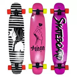 Longboard Dance Road Four Wheel Maple Walking Street Brush Skateboard Professional Adult Scooter