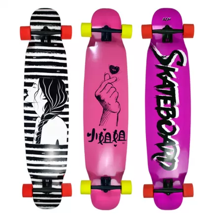 Longboard Dance Road Four Wheel Maple Walking Street Brush Skateboard Professional Adult Scooter