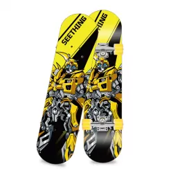 Children's beginner Four Wheel Double Climbing Road Skateboard With Flash Wheels For Teenagers