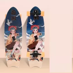 Land Surfboard Skateboard Beginner Street Novice Land Rush Scooter Free Pedal Board