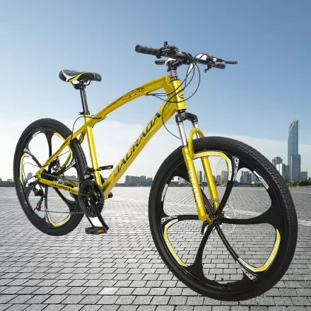 High Carbon Steel Double Disc Brake Spoke Wheel Adult Off Road Variable Speed Mountain Bike