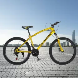 High Carbon Steel Double Disc Brake Spoke Wheel Adult Off Road Variable Speed Mountain Bike