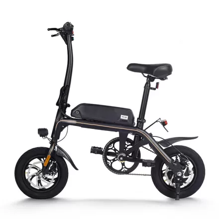 Excellent quality Mini Adult Lightweight  Two Wheel Mountain Hike Power Assist Folding Electric Vehicle Bicycle With Integrated Wheel Hidden Battery