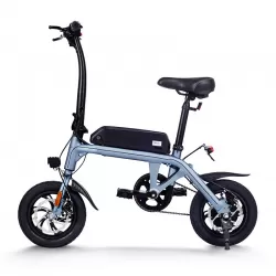 Excellent quality Mini Adult Lightweight  Two Wheel Mountain Hike Power Assist Folding Electric Vehicle Bicycle With Integrated Wheel Hidden Battery
