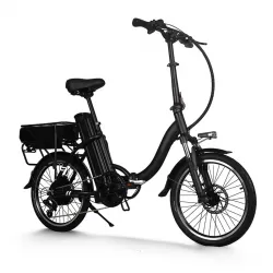 Cross Border Mini Adult Lightweight  Two Wheel Mountain Hike Power Assist Folding Electric Vehicle Bicycle With Integrated Wheel Hidden Battery