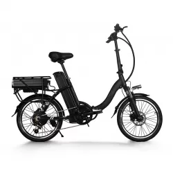 Cross Border Mini Adult Lightweight  Two Wheel Mountain Hike Power Assist Folding Electric Vehicle Bicycle With Integrated Wheel Hidden Battery