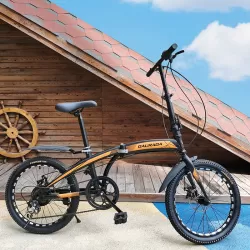 Manufacture Wholesale Disc Brake Foldable Bicycle 20 Inch Portable Ultra Light Variable Speed Adult Road Bike