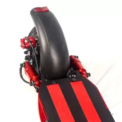 10 Inch Single Drive Adult Foldable Electric Scooter Aluminum Alloy Frame 48V 350W Front And Rear Double Shock Absorber Scooter