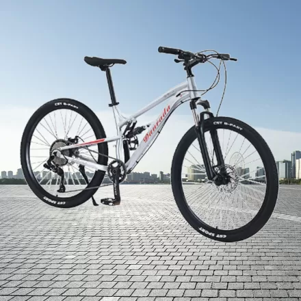 Aluminum Alloy Soft Tail Double Shock Absorption 10 Speed Bicycle Off Road Mountain Bike