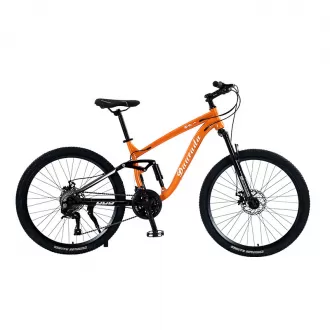 Wholesale 26 Inch 27 Speed Carbon Steel Double Disc Brake Off Road Variable Speed Double Shock Absorption Mountain Bike