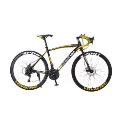 Direct Supply High Carbon Steel Adult Road Bike Off Road Speed Variable Handlebar Race Road Bike