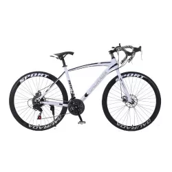 Direct Supply High Carbon Steel Adult Road Bike Off Road Speed Variable Handlebar Race Road Bike