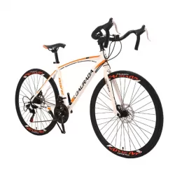 Direct Supply High Carbon Steel Adult Road Bike Off Road Speed Variable Handlebar Race Road Bike