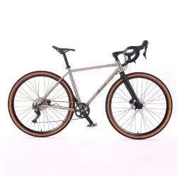 High End Luxury Titanium Alloy Bicycle Adult Off Road Race Bike