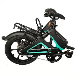 Battery Folding Electric Bicycle 16 Inch Scooter Power Assist Electric Motorcycle Electric Vehicle